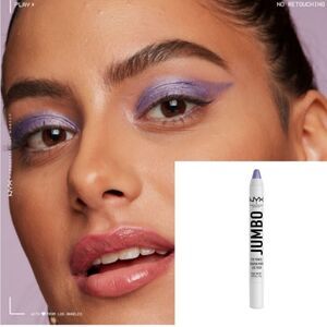 NYX Makeup Jumbo Eyeshadow Pencil Color Donut Purple NWT